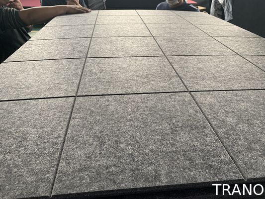 Sound Blocking 3D Acoustic Wall Panels 100% Polyester Fiber