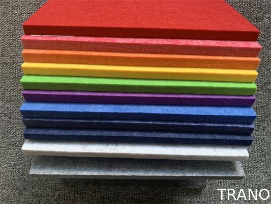 B Level Polyester Fiber Acoustic Panel , Furniture Pet Felt Sound Panels