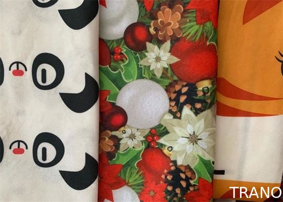 Anti Static Patterned Felt Sheets Non Woven Felt Customized Pictures Roll Packing