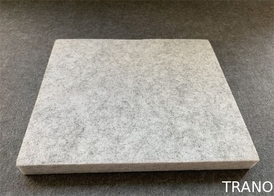 Row Fiber Pet Felt Home Theater Sound Absorbing Panels 20 Mm Touchable