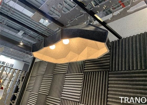 Unique Type Acoustic Pendant Light Special Pet Felt Lampshade For Home