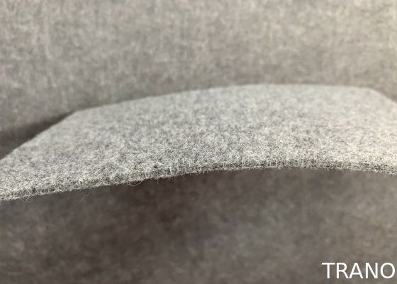 Furry Surface Non Woven Felt Fabric Automotive Felt Carpet Gray Color 3mm Thickness