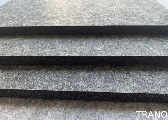 ISO354 NRC 0.8  Hexagon Soundproofing Acoustic Felt Wall Tiles Fire Resistance