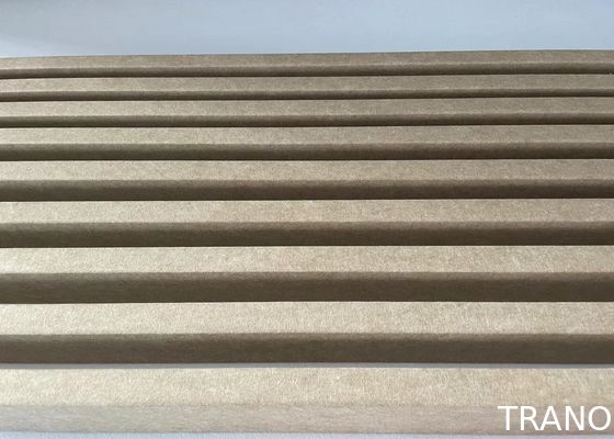 Polyester Fiber Recycled Acoustic Ceiling Baffles Triangle Shaped