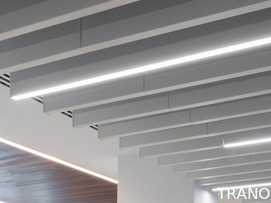 Polyester Fiber Acoustic PET Panels For Sound Absorption Ceiling Baffle