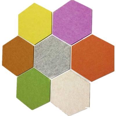 Sound Proofing Pet hexagon sound panels For Home Theater