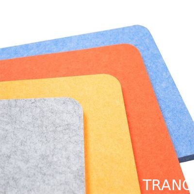 Flame Retardant PET Felt Acoustic Panels For Interior Design