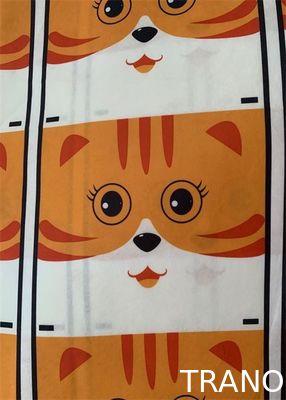 Anti Static Patterned Felt Sheets Non Woven Felt Customized Pictures Roll Packing