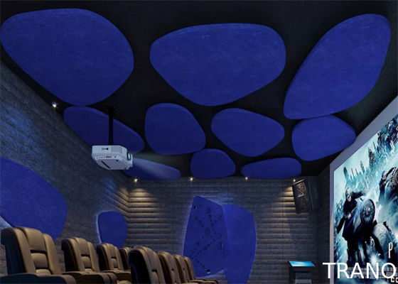 Suspended Acoustic Ceiling Baffles For Theater / Music Room /  School