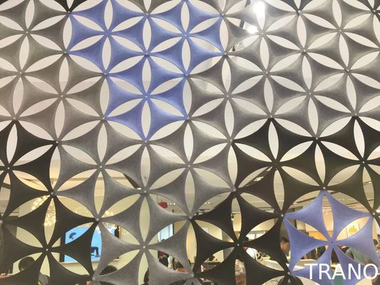 Modern 3d Acoustic Wall Panels Decorative Interior Wall Cladding  Eco Friendly