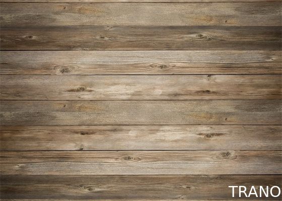 Durable Patterned Polyester Felt Sheets , Wood Grain Commercial Acoustic Panels