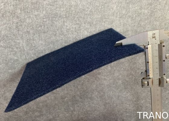 Dark Blue Car Interior Felt / Non Woven Polyester Felt 3mm Thickness