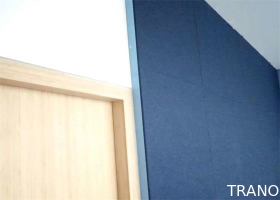 100% Polyester Fiber Pet Felt Acoustic Panels For Sports Hall / Gym Easy To Cut