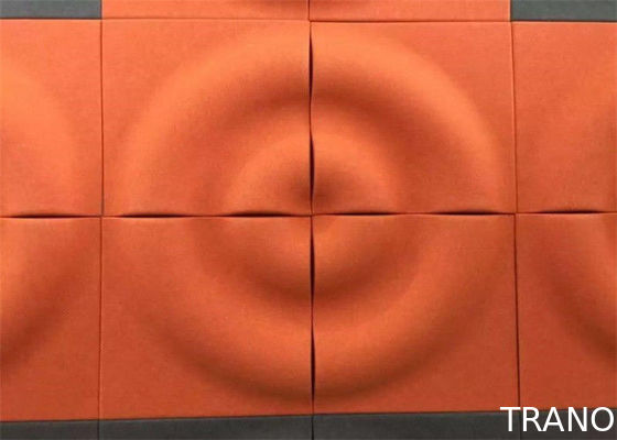 Interior 3D Acoustic Wall Panels / Noise Reduction Wall Panels Recycled Material