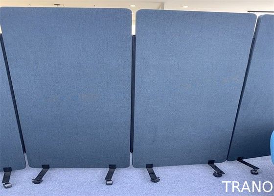 Fabric Wrapped Modular Office Furniture / Modular Office Partition Stand Free Board