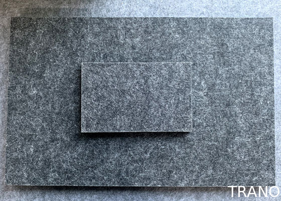 Soundproofing Acoustic Felt Wall Tiles 9mm Thickness For Architectural