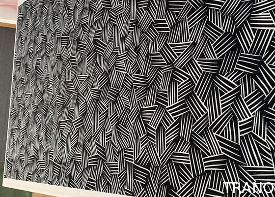 SGS Printed Polyester Fibre Panel Sound Absorber Eco Friendly Ink