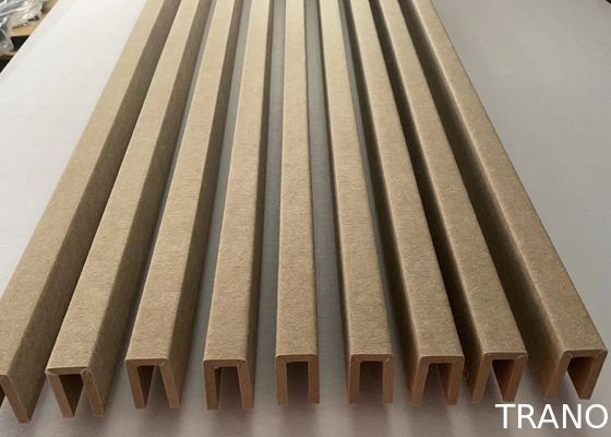 E0 Level PET Vertically Acoustic Suspended Acoustic Baffles 9mm Thickness