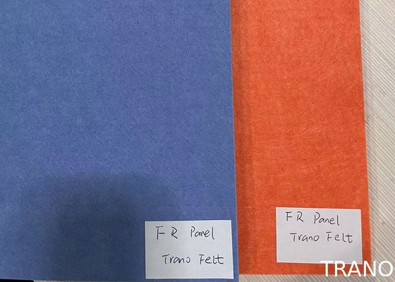 3.3kg/Sqm Fire Retardant Charcoal Pet Felt Acoustic Panels Sound Absorbing