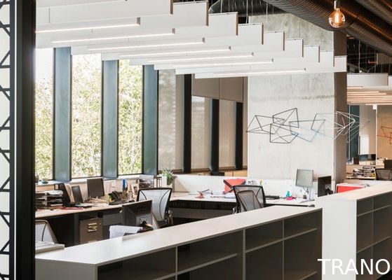 Wooden Color Metal Acoustic Ceiling Baffles U Shaped