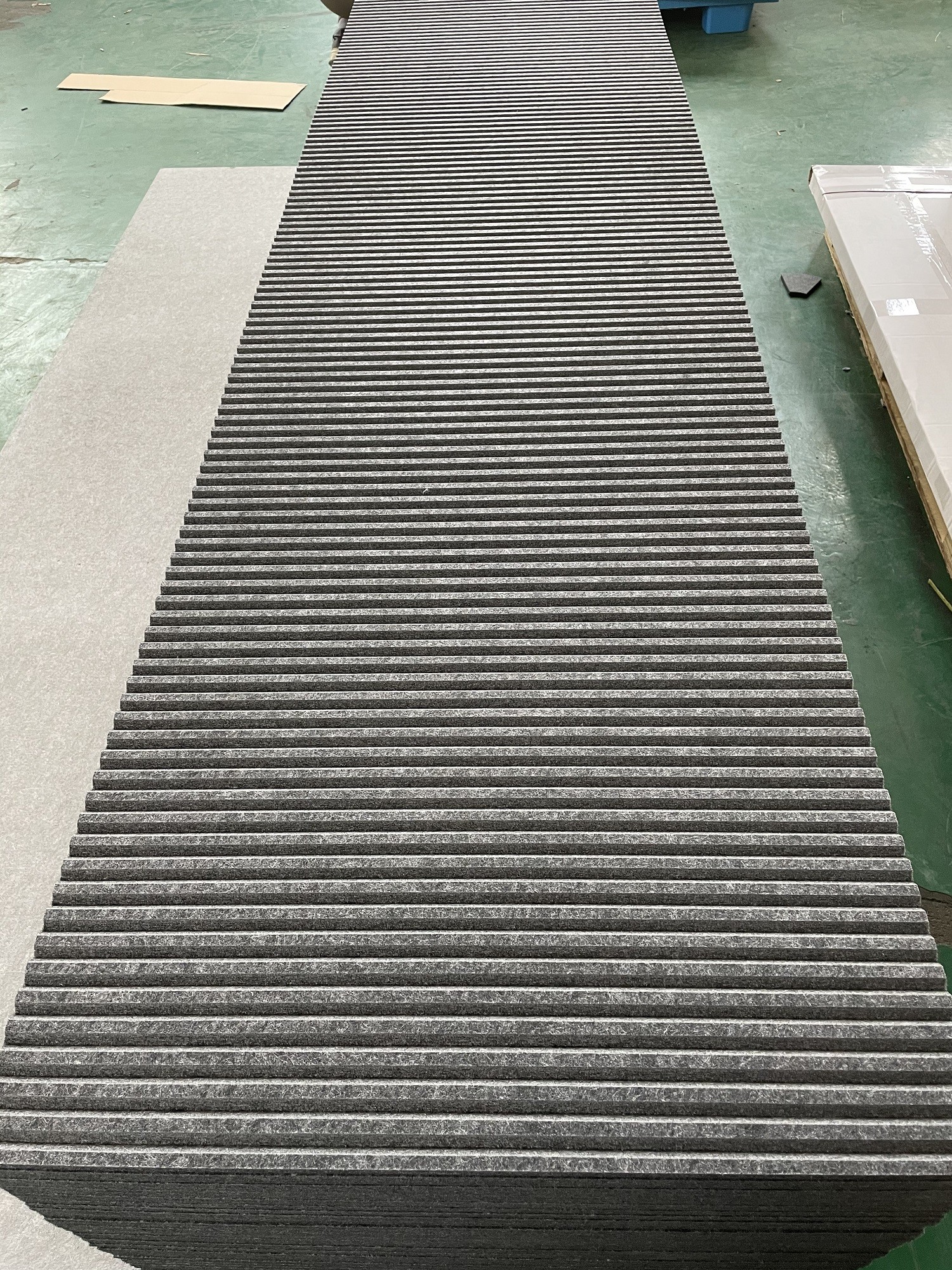 Image showcasing 3d Textured Acoustic Room Panel 4x8 Size Semi-Rigid Surface