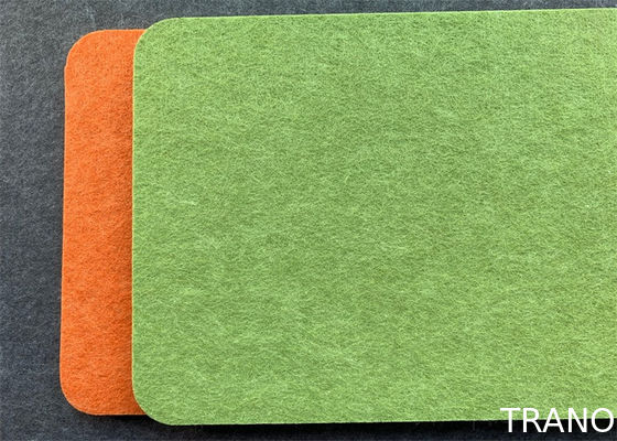 Durable Pet Felt Acoustic Panels Polyester Fiber Board Sheet Packing Easy Installation